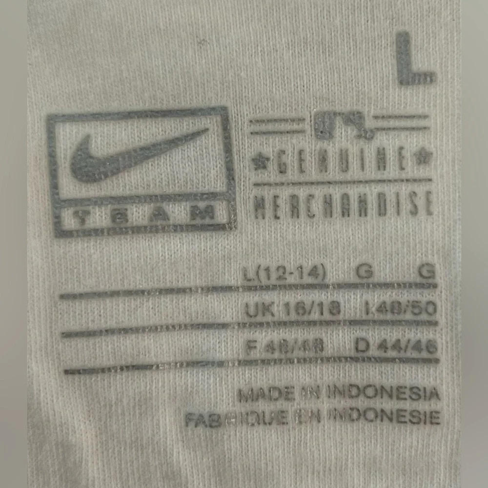 Vintage Y2K Nike Team MLB Los Angeles Dodgers Waffle Knit V-Neck Hoodie - L